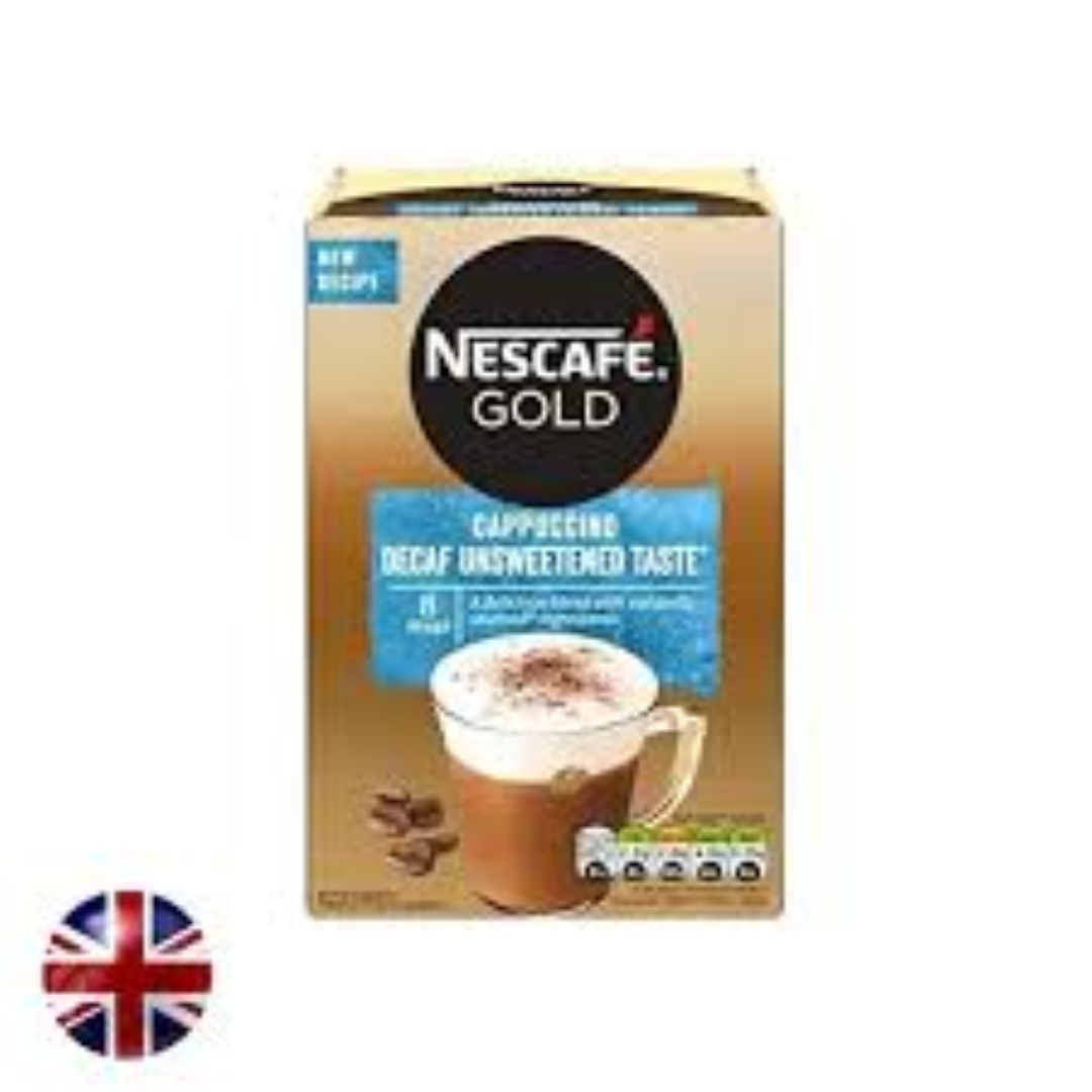 NESCAFE GOLD CAPPUCCINO DECAF UNSWEET